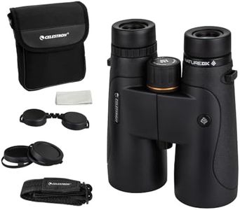 Celestron 72326 Nature DX 12x50 Outdoor and Birding Binoculars, Fully Multi-Coated with BaK-4 Prisms, Rubber Armoured, Fog & Waterproof