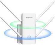 WAVLINK AX3000 WiFi 6 Extender Signal Booster for home,High-Speed 3.0Gbps Dual Band (5GHz/2.4GHz) Amplifier up to 2000sq.ft,Internet WiFi Repeater and Access Point with Ethernet Port,1-Tap Setup