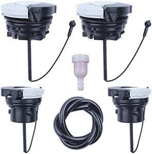 Mtanlo Fuel Oil Tank Cap Vent Hose For Stihl 029 MS290 MS310 MS390 MS181 , Fuel Tank Cap , Oil Tank Cap , Fuel Tank Vent , Fuel Hose