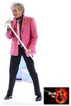 *FAN PACK* - Rod Stewart Lifesize Cardboard Cutout/Standee - INCLUDES 8X10 (25X20CM) STAR PHOTO - FAN PACK #343