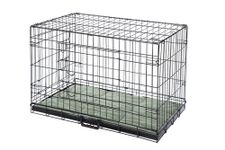 Confidence Pet Deluxe 42" 2 Door Dog Cage Crate with Bed X Large
