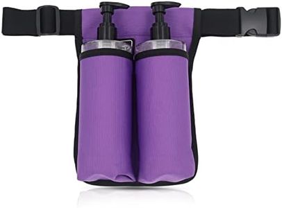 WEARWAN Massage Oil Holster, Adjustable and Durable Massage Holster, Stylish Massage Therapist Supplies (2B-Purple)