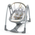 Ingenuity Boutique Collection Swing 'n Go Portable Swing - Bella Teddy