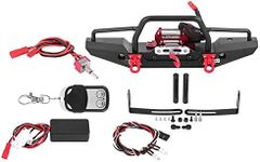 RC Car Front Bumper with Winch, Alu