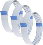 AZDelivery Flex Ribbon Cable 100 cm (40 inches) FFC Ribbon Flex Extension Cable compatible with Raspberry Pi Camera Module/Display including E-Book! (Pack of 3)
