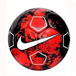 VEJOBA Football Material Rubber Red & Black Colour Size 5 No. Pack of 1