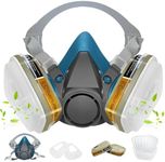 LMINHAN Respirator Mask, Blue Paint