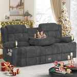 Dresegmt Loveseat Recliner Sofa, Fl