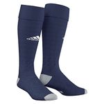 Adidas Milano Unisex Adult Socks, Dark Blue/White, 8.5-10 UK