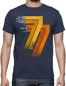 Camiseta de Hombre Star Wars Dark Vader Yoda Death Star Mandaloriano 328 M