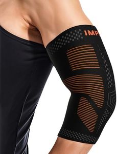 IMPETUS Elbow Support with 3D Compression, elbow support for gym, elbow band for pain relief, Tennis Elbow Support For men, arm Sleeves for men sports Elbow Guard Elbow Brace