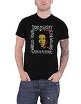 Bob Marley T Shirt Rasta Scratch Logo Official Mens Black XL