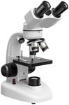 40X-1000X Binocular Microscope for Adults with Microscope Slides Phone Holder and Specimen Preparation Kits, Compound Binocular Microscopes for Home Educational/Hobby Use