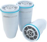 ZeroWater Official 5-Stage Water Filter for Replacement, NSF Certified to Reduce Lead, Other Heavy Metals and PFOA/PFOS, 3-Pack