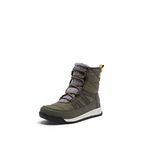 SOREL Whitney II Short Lace Waterproof Women's Boots - Stone Green, Black - Size 5.5