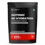 Carbamide Forte Isotonic Powder | Pre Workout Supplement For Men And Women| Instant Energy Drink for PreWorkout | Electrolytes Powder with added BCAA & L Glutamine - WaterMelon Flavour - 500g (Pack of 1)