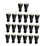 Vaguelly 20Pcs Air outlet clip essential oils diffuser car vent clips Square Head Air Vent Clips man Metal