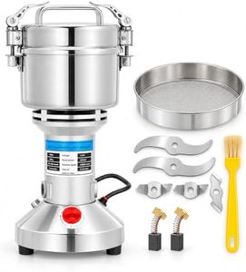 2000W Electric Grain Mill Grinder, 750g Flour Mill Grinder for Home