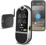Lockly Vision Elite Video Smart Lock with Camera, Smart Wi-Fi Deadbolt for Front Door, PIN Genie® Keypad, Fingerprint Door Lock, Motion Sensor, App Remote Control, 2 Way Audio Doorbell, No Monthly Fee