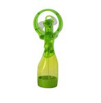 O2COOL FML0001 Misting Fan, Transparent Green