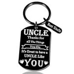 AOBIURV Best Uncle Keychain Gifts F