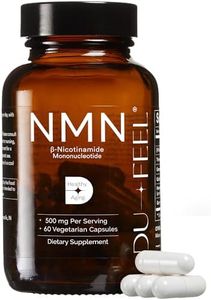 Dufeel NMN Supplement 500mg, 6-in-1 NAD+ Supplement with Glutathione