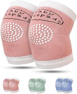 Skycase Baby Knee Pads Crawling,3 Pairs Anti-Slip Baby Knee Pads Crawling Socks Adjustable Soft Cotton Breathable Safety Protectors Unisex Baby Kids Multicolor Toddlers Leg Warmers