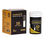 Control D Glucose Blood Sugar Testing Strip 10 Glucometer Strip