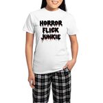 CafePress Horror Flick Junkie Women's Light Pajamas Womens Pajama Set