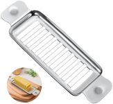 Butter & Cheese Slicer, ENLOY Stainless Steel Multipurpose Cheese Slicer Food Cutter, Cheese Slicer with Ergonomic handle for block cheese, Butter Slicer Cut Into 1/4 Inch on Average, Dishwasher Safe