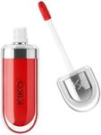 Kiko Milano 3D Hydra Lip Gloss – High Shine, Hydrating, Plumping, Non-Sticky, Moisturizing Lip Makeup – 13 Fire Red – 6.5ml