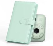 108 Pockets Mini Film Photo Album Book for 3x2 inch Fujiflim Instax Mini Evo Hybrid 7s 8 25 50s 90/ Pringo 231/ Instax SP-1/ Polaroid PIC-300P/ Z2300 Films (Mint Green)