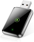TKHIN CarPlay Wireless Adapter for iPhone - Effortlessly Convert Wired to Wireless CarPlay, Plug-and-Play Setup, Broad Compatibility with iPhones Running iOS 12+ (Only for iPhone)