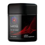 MitoQ Advanced CoQ10 Ubiquinol Supplement, Antioxidant Support for Mitochondria, Organ Health, Healthy Aging, and Cellular Energy (60 Veggie Capsules)