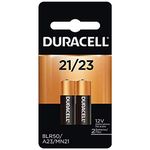 2pk Duracell MN21 Alkaline 12V Battery A23 MN21 23AF 23AE V23GA GP23A L1028