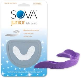 SOVA Junior Night Guard, Purple Punch - 1.6mm Thin - Custom-Molded Fit - Protects Against Nighttime Teeth Grinding & Clenching - Odor & Taste Free - Remoldable Up to 20 Times - Non Toxic