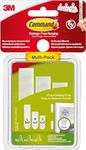 Command Picture Hanging Strips, Value Pack - 8 Pairs of Large (16 Strips), 6 Pairs of Medium (12 Strips), 4 Pairs of Small (8 Strips) - For Pictures, Frames, Mirrors, Wall decor - Damage Free Hanging