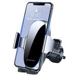 [Holder Expert Generation] Miracase Universal Phone Holder for Car, Vent Car Phone Holder, Cell Phone Holder Mount Compatible with iPhone 14 Series/13/12/11/XS/XR,Samsung Galaxy and All Phones,Silver