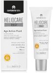 Heliocare 360° - Age Active Fluid, Sun Cream SPF50, Anti Ageing Protection, Water and Sweat Resistant, 50ml