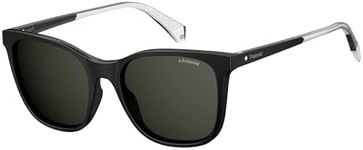 Polaroid Women's PLD 4059/S Polarised Sunglasses, BLACK, 53