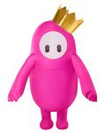 Spirit Halloween Adult Pink Fall Guys Inflatable Costume | Officially Licensed | Gaming Costume - OS