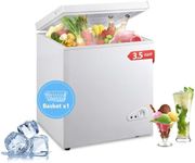 EUASOO - Compact Freezer 3.5 Cubic 