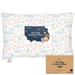 KeaBabies Children's Pillow with Pillowcase - 51 x 35 cm Children's Pillow from 2 Years, Washable Children's Pillow, Soft Organic Children's Pillow, Children's Pillow for Sleeping, Large Children's