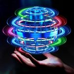 Tikduck Flying Orb Ball Toys Soaring Hover Pro Boomerang Galactic Fidget Cool Magic Hand Controlled Mini Drone Cosmic Globe Spinner Safe for 6 7 8 9 10+ Year Old Kids Outdoor Toys (Blue)