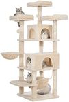 BEWISHOME Cat Tree 66.3 Inch Multi-