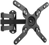 Mount-It! TV Wall Mount Monitor Bracket with Full Motion Articulating Tilt Arm, 15" Extension Arm Fits 17 19 20 22 23 24 26 27 28 29 30 32 35 37 39 42 47 LCD LED Displays up to VESA 200x200