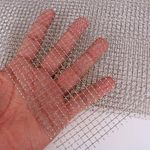 Wire Mesh Sheet Stainless Steel Woven Wire 5 Mesh No Rust Meshes Screen for DIY Projects Vent Window Screen Filter Mesh 8.26 X 11.8 Inch