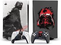 Toxxos PS5 Skin - Disc Edition Anime Console & Controller Accessories Cover Skins - Grey