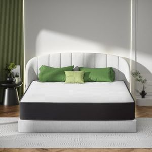 IZTOSS Luxe Matelas 140x190 Epaisseur 22CM .Mousse A Mémoire Gel - Ultra Doux et Confortable - Soutien Haute Resilience - Respirante - Ergonomique Hypoallergénique