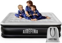 Airefina Air Mattress Queen with Bu